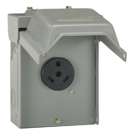 30 amp electrical outlet box|30 amp rv outlet lowe's.